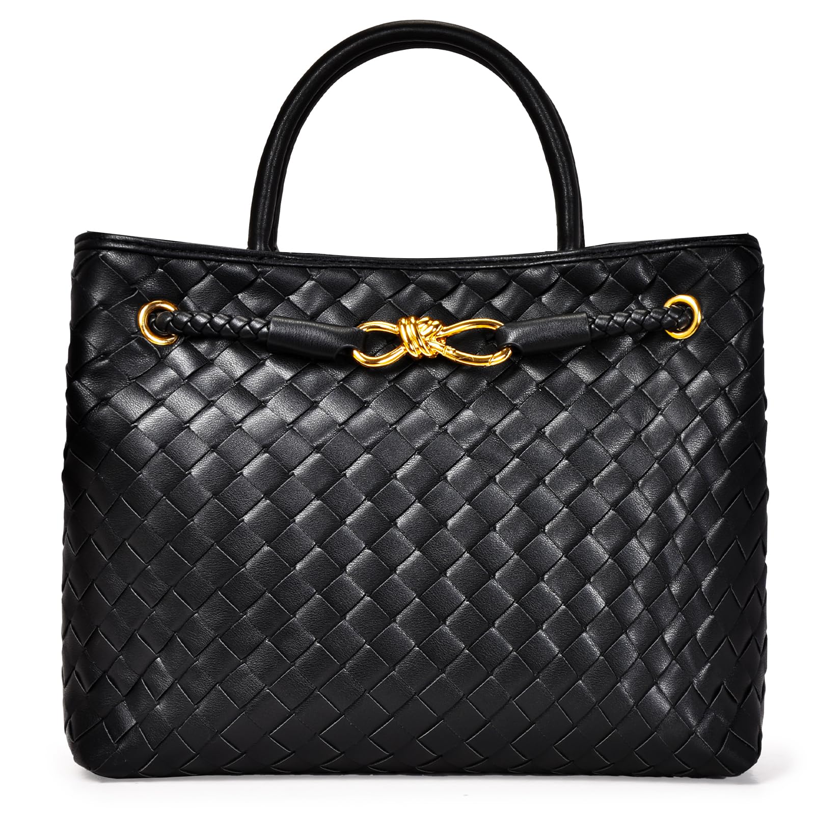 Stylish Woven Crossbody Bag for Women - PU Leather Handmade Tote & Hobo Purse - Perfect Gift for Her - Ideal for Shopping, Travel & Everyday Use