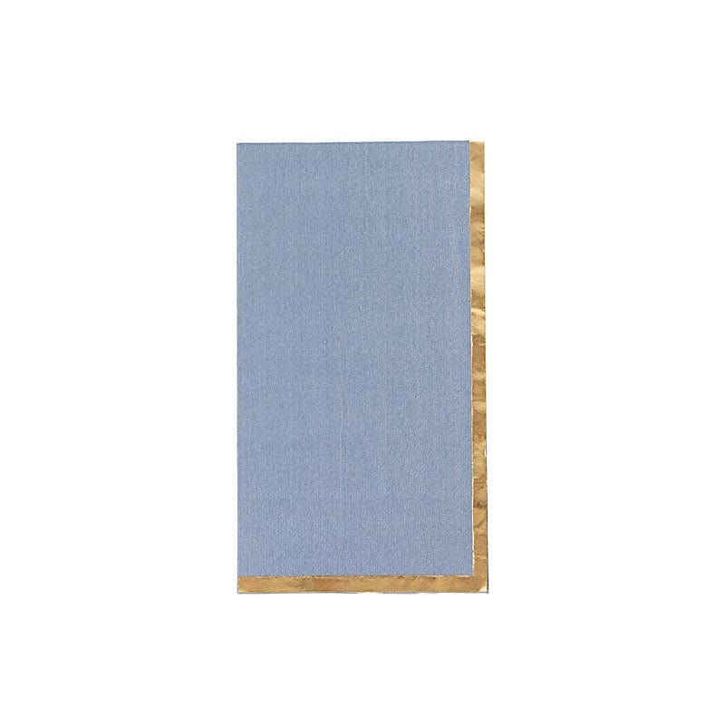 50 Premium Soft 2-Ply Dinner Napkins with Elegant Gold Foil Edge - Perfect for Weddings, Parties & Fine Dining Table Settings
