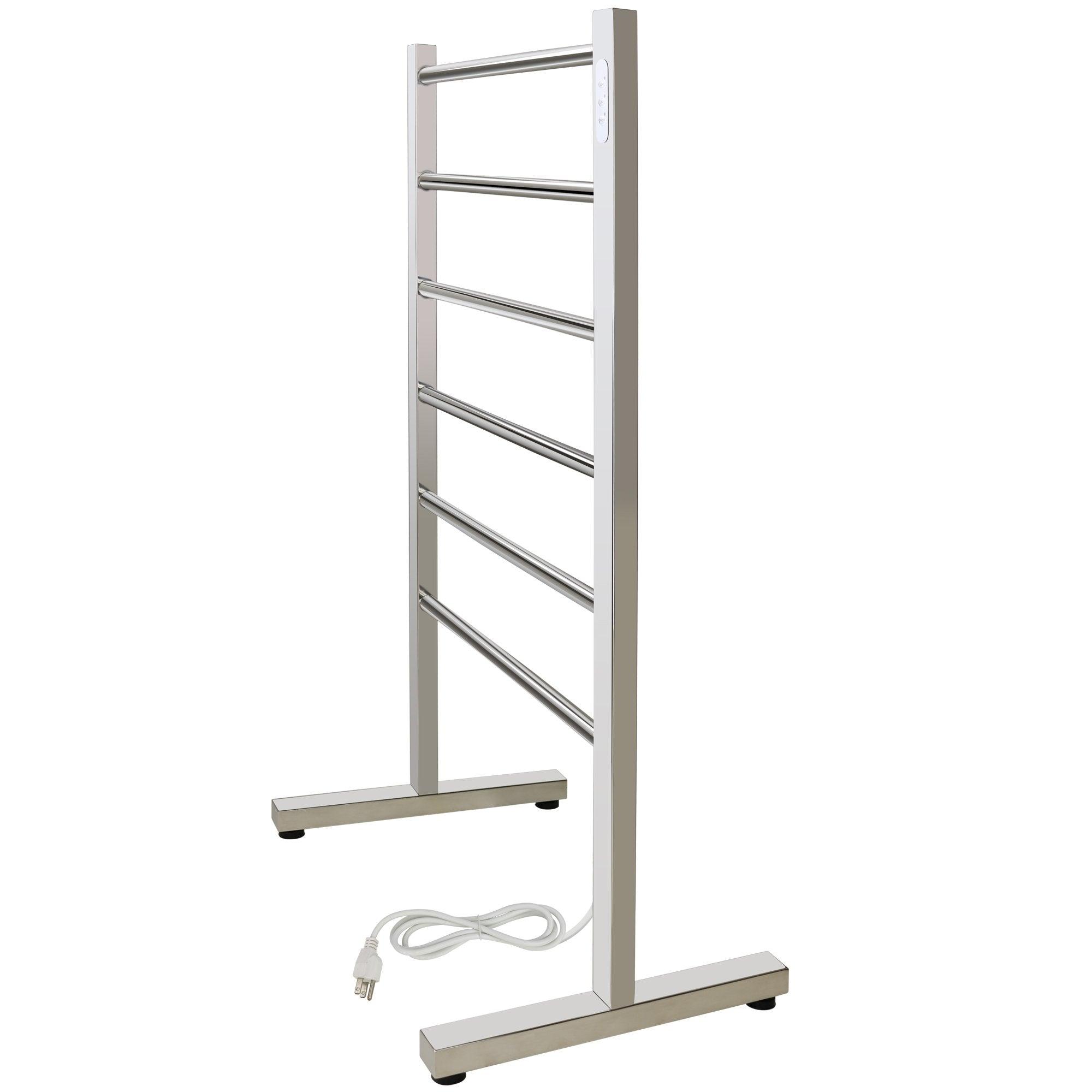 WarmlyYours Ibiza TWS5 IBZ06PP Freestanding Plug-in Electric Towel Warmer Heater - 21.85