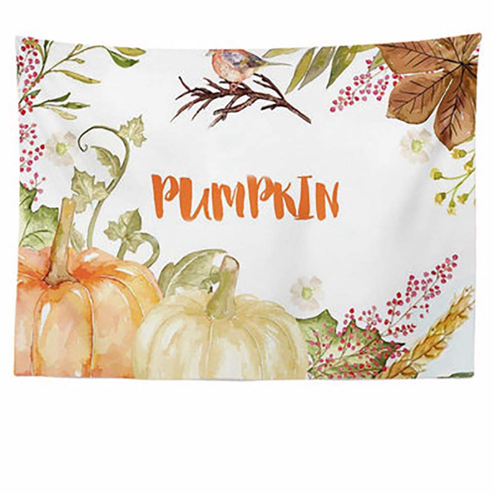 Shanyuna Halloween Tapestry - Cute Spooky Wall Hanging Decor for Home, Bathroom & Party | Indoor Halloween Art Decorations | Small to Large Photo Backdrop Props | Perfect for Halloween Parties, Home Decor & Instagram Photos