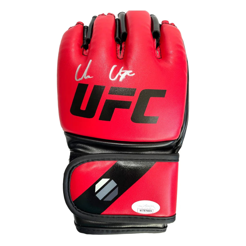 Authentic Colby Covington Signed UFC Red Official MMA Glove with JSA COA - Limited Edition Collectible for UFC Fans & Sports Memorabilia Enthusiasts