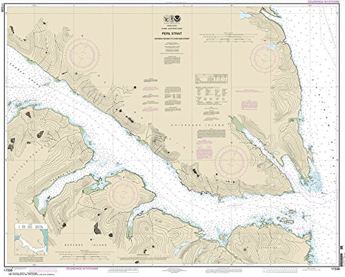 NOAA Nautical Chart 17338: Peril Strait to Hoonah Sound & Chatham Strait - Detailed Marine Navigation Map for Boating, Sailing, and Fishing in Alaska Waters