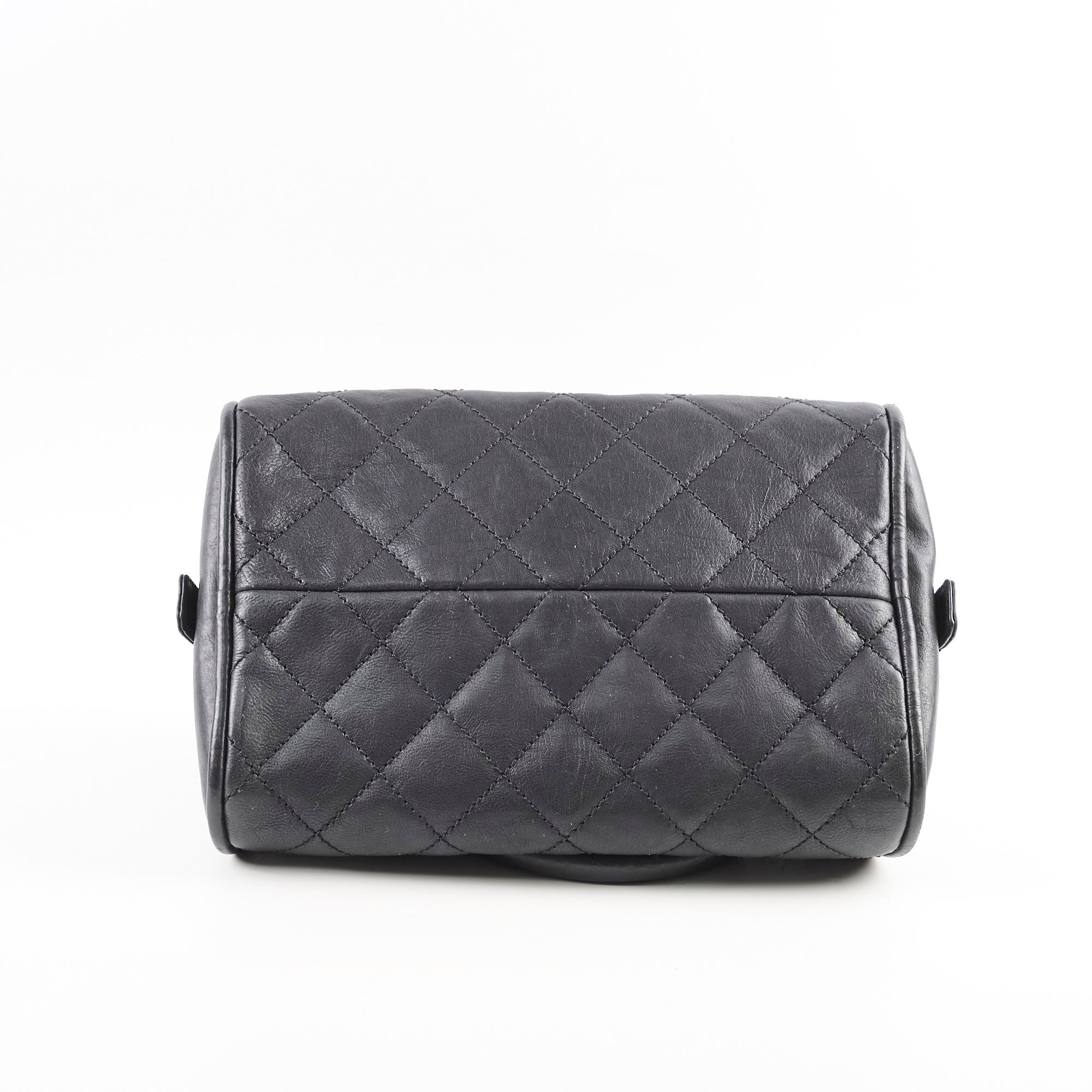 Chanel CC Bowling Bag Black - Luxury Designer Handbag for Women | Perfect for Work, Travel & Evening Events