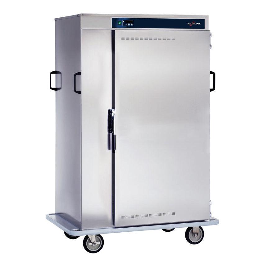 Alto Shaam 1000 BQ2/128 Hot Holding Banquet Mobile Cart with 2 Full Size Pans - 120V 1 Phase Commercial Food Warmer for Catering, Buffets & Restaurant Service