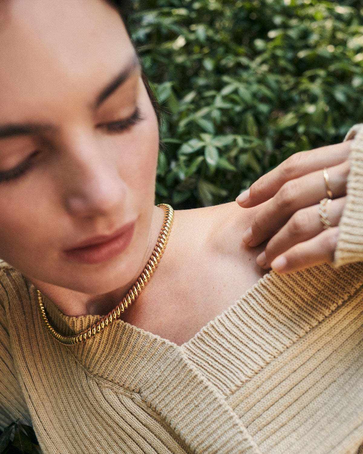 GRID Gaia Necklace for Women - Elegant Minimalist Pendant Jewelry Gift for Her | Perfect for Everyday Wear, Date Nights & Special Occasions