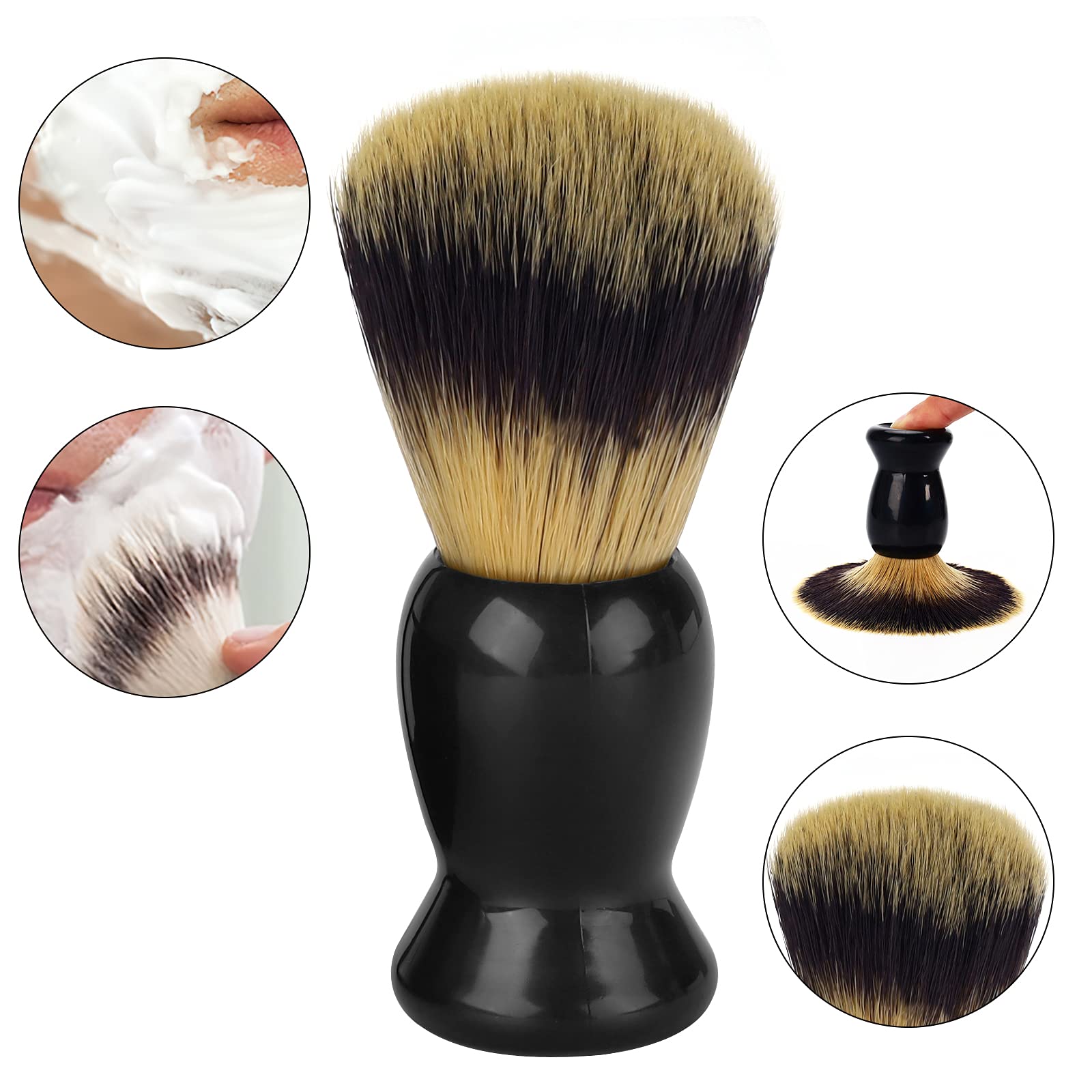 Premium 3-in-1 Shaving Kit with Badger Hair Brush, Lathering Bowl & Stand - Perfect Gift Set for Men (Father, Husband, Boyfriend) - Birthday, Valentine's Day & Grooming Essentials for Wet Shaving Enthusiasts