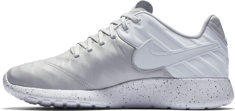 Nike Roshe Tiempo VI Men's Soccer Cleats - Pure Platinum/White | Lightweight Football Shoes for Training & Matches | Perfect for Turf & Artificial Grass Fields