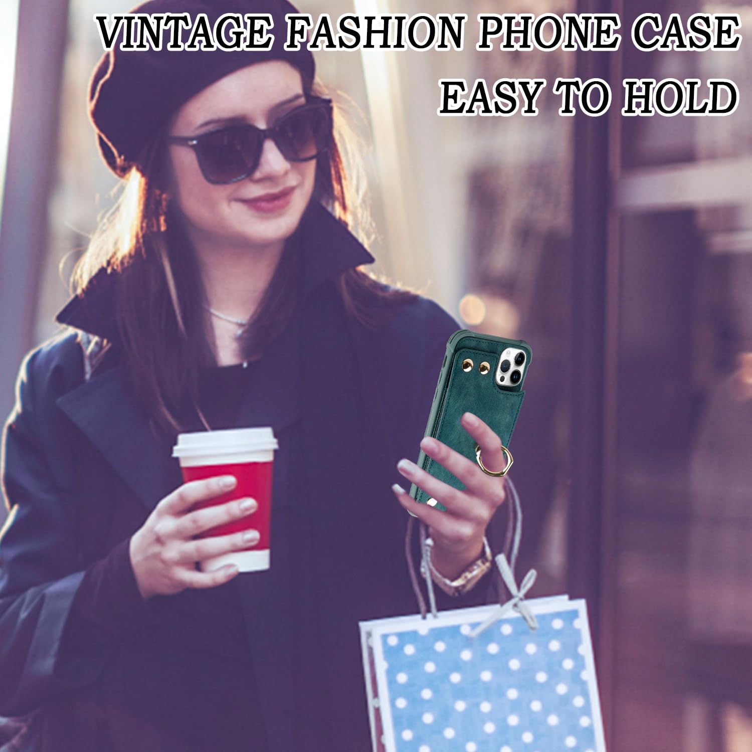Premium Leather iPhone 15 Pro Max Wallet Case (6.7