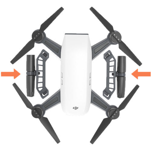 PGYTECH LED Light Kit for DJI Spark Drone - Portable RGB Lighting for Aerial Photography, Night Flying & Creative Videography | Perfect for Travel, Vlogging & Outdoor Adventures