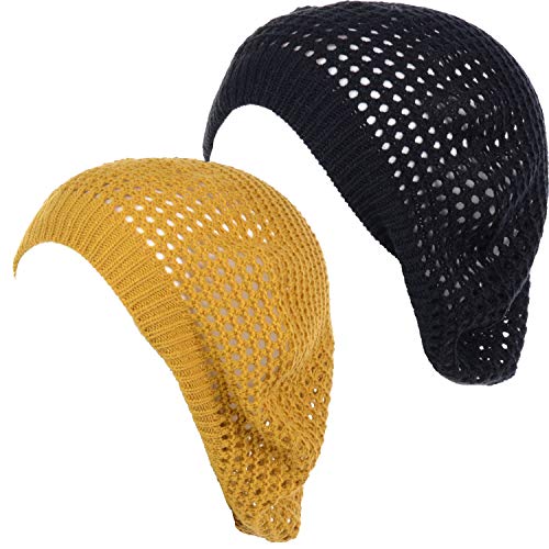 Net-2 Pack-mustard & Black