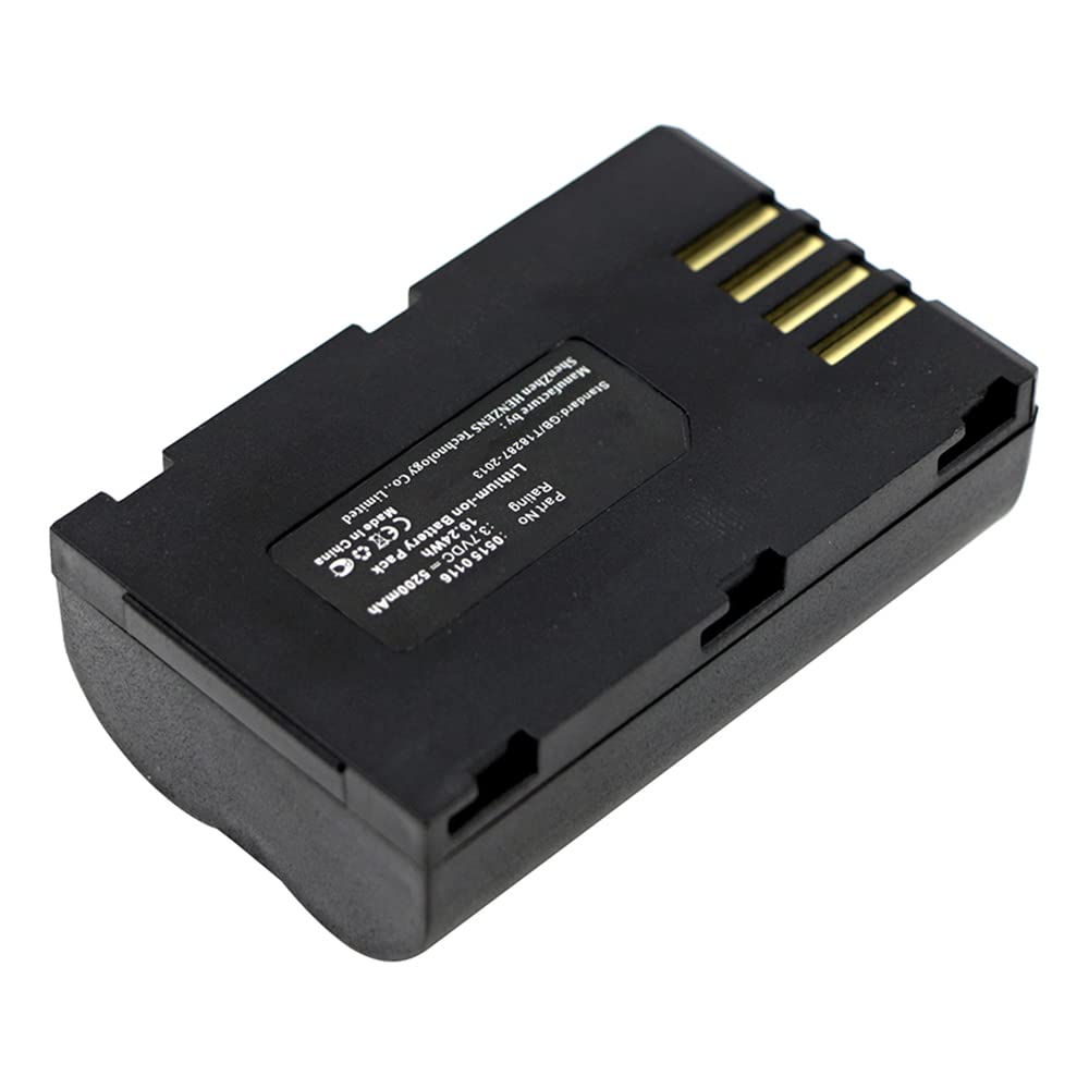 Synergy Testo 0515 0116 Battery - 5200mAh Li-ion for Digital Equipment