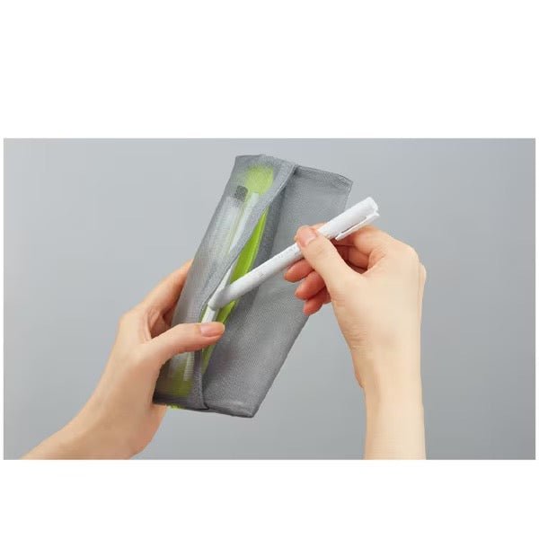 Slish Pen Case by KOKUYO - Premium Pencil Holder for School, Office & Travel - Durable & Stylish Stationery Organizer for Students, Artists & Professionals