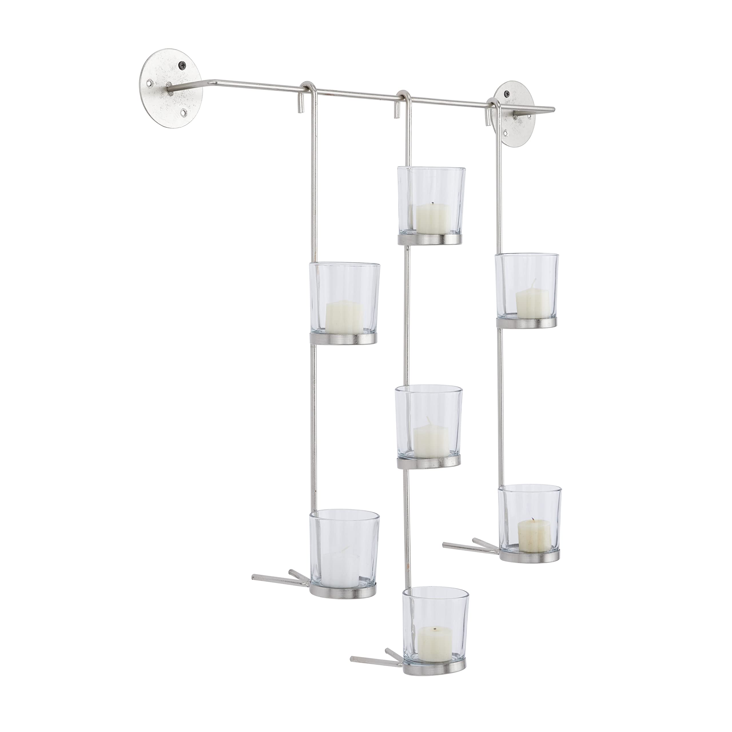CosmoLiving by Cosmopolitan Modern Metal Wall Sconce - 23