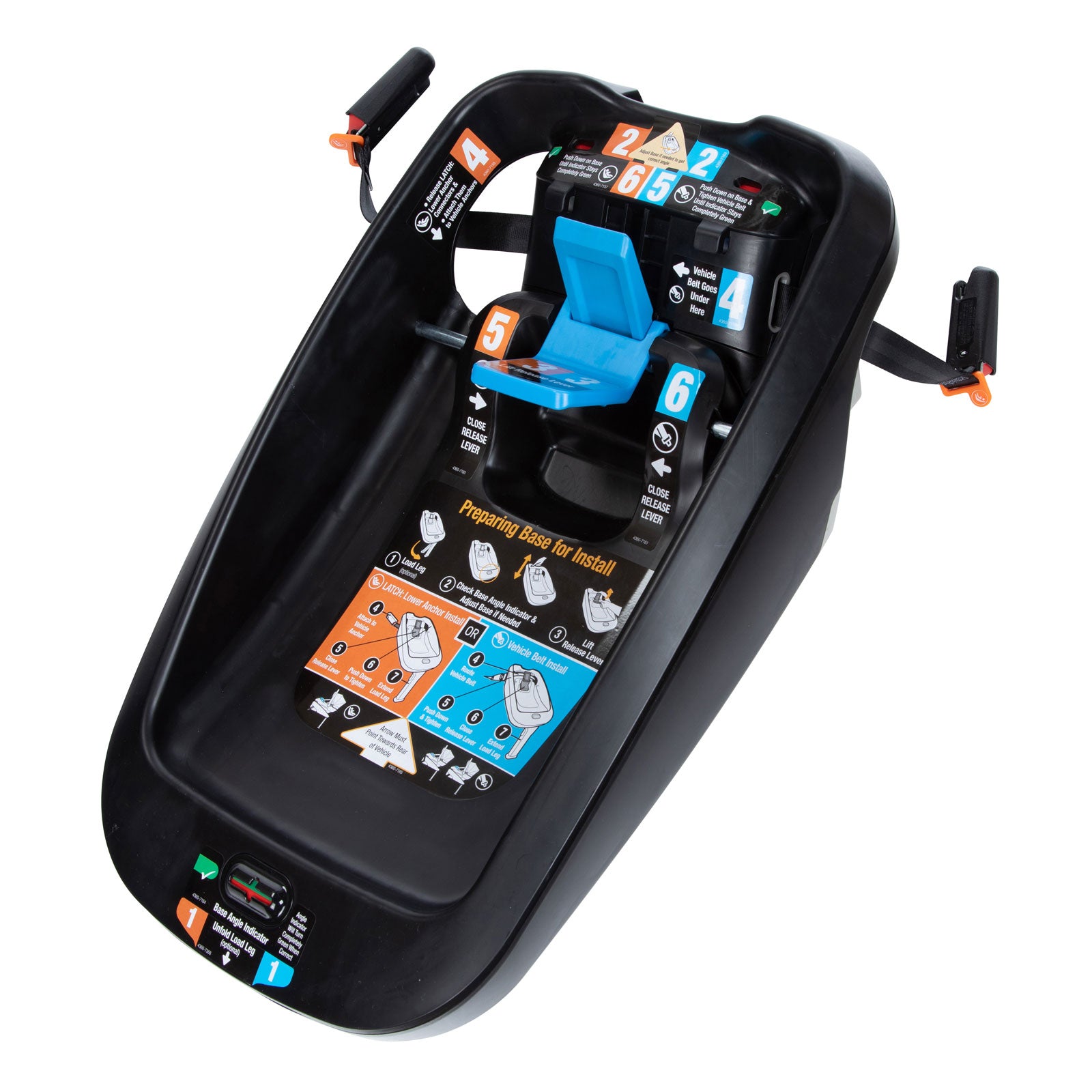 Maxi Cosi Infant Car Seat Base - Universal Fit, Easy Installation, Safety Certified - Black - Perfect for Newborns, Travel & Family Road Trips