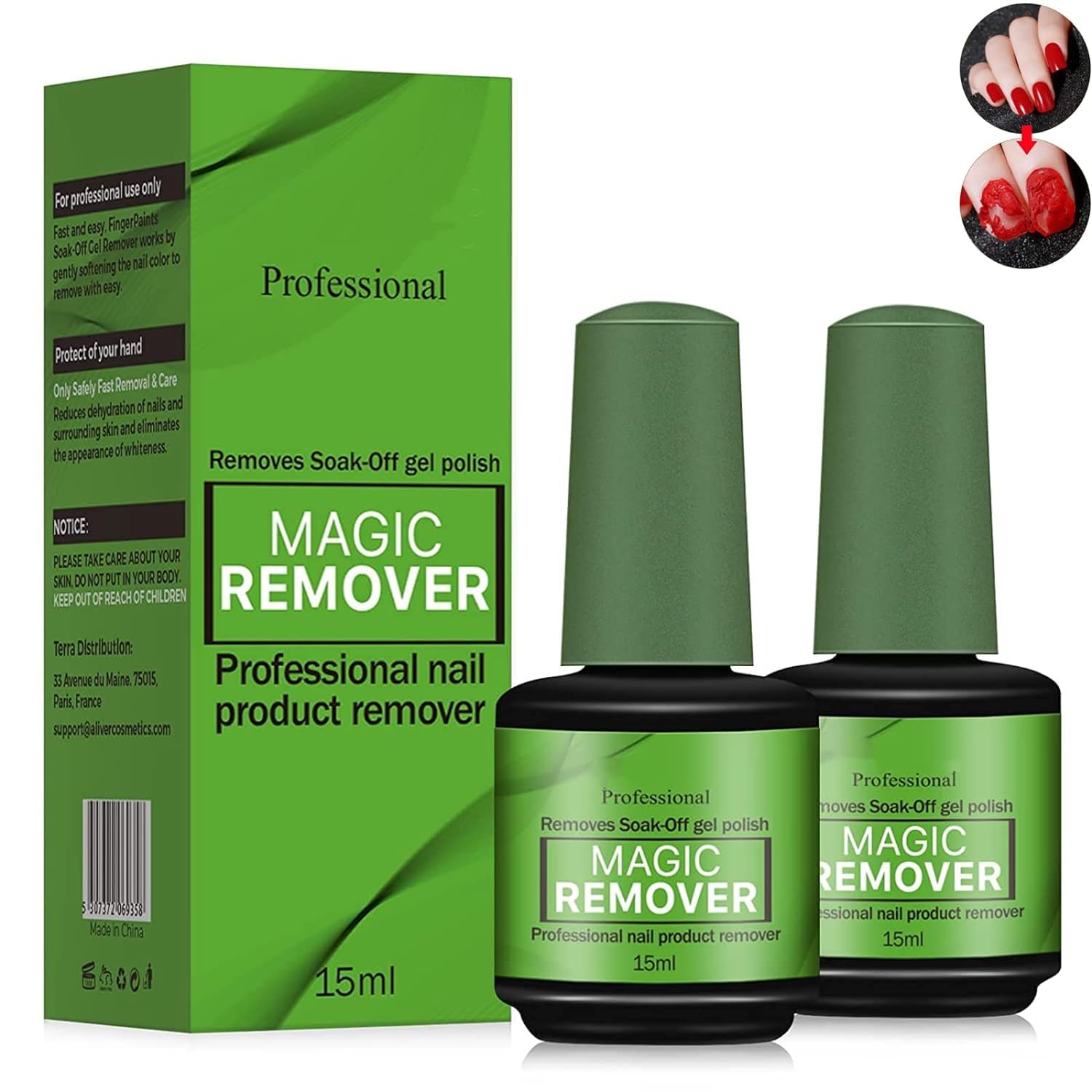 **Professional My Colors Gel Nail Polish Remover – Fast & Easy Soak-Off in 2-5 Minutes, No Foil or Wrapping Needed – Perfect for Salon & At-Home Manicures**    *(Use Case: Ideal for quick gel polish removal at home, salon professionals, and DIY nail enthusiasts.)*