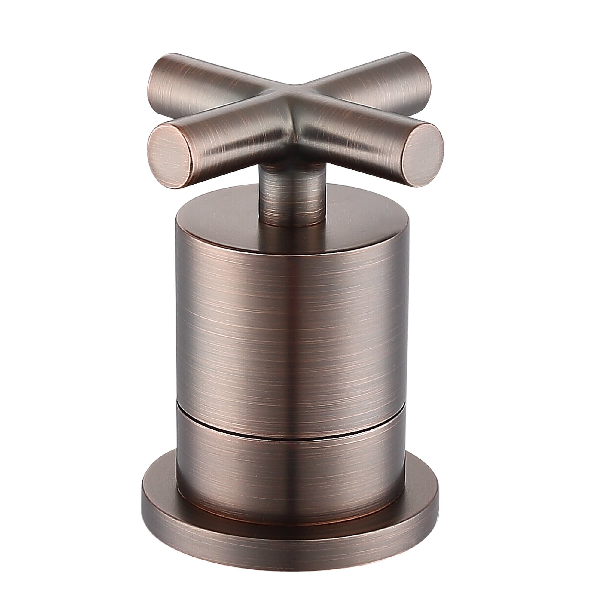 Ancona Ava Widespread 3-Hole Bathroom Faucet with Cross Handles in Oil Rubbed Bronze - Perfect for Modern Vanities and Bathroom Sink Upgrades