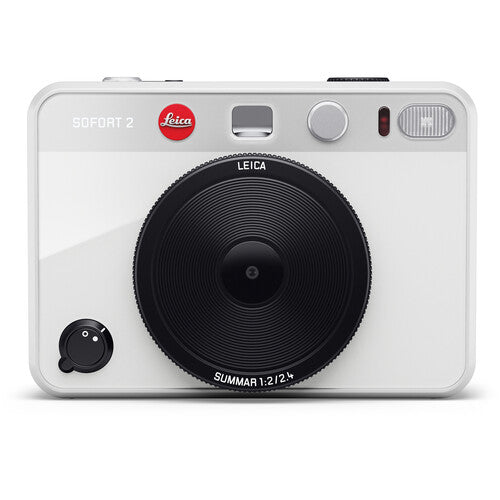 Leica SOFORT 2 Instant Camera - White | Digital Instant Film Camera for Travel, Parties & Memories | Perfect for Weddings, Birthdays & Everyday Moments