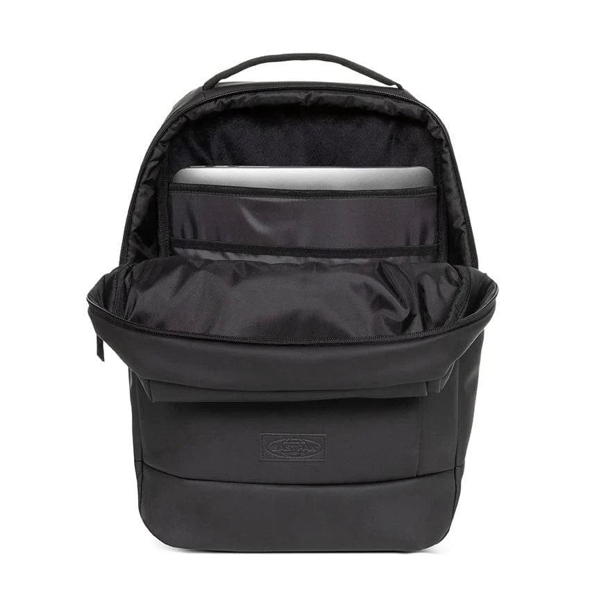 Eastpak Tecum F CNNCT F Backpack - Matte Black - Durable Laptop Backpack for School, Work & Travel - Perfect for Students & Professionals