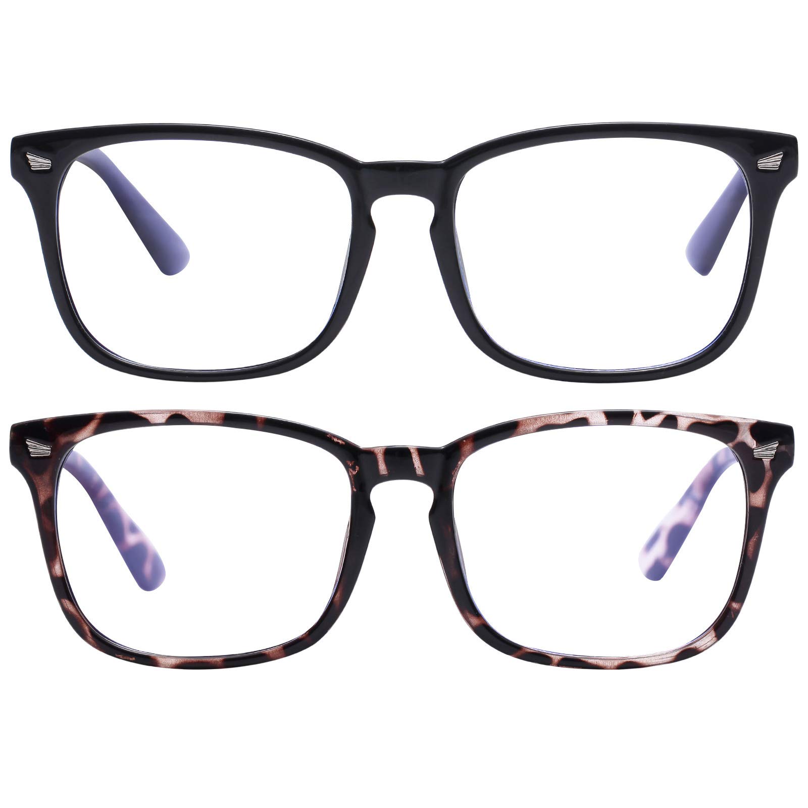 AIMADE Blue Light Blocking Glasses for Women & Men - Anti Eye Strain Computer Glasses with Blue Light Filter - Gaming, Office & Nighttime Use