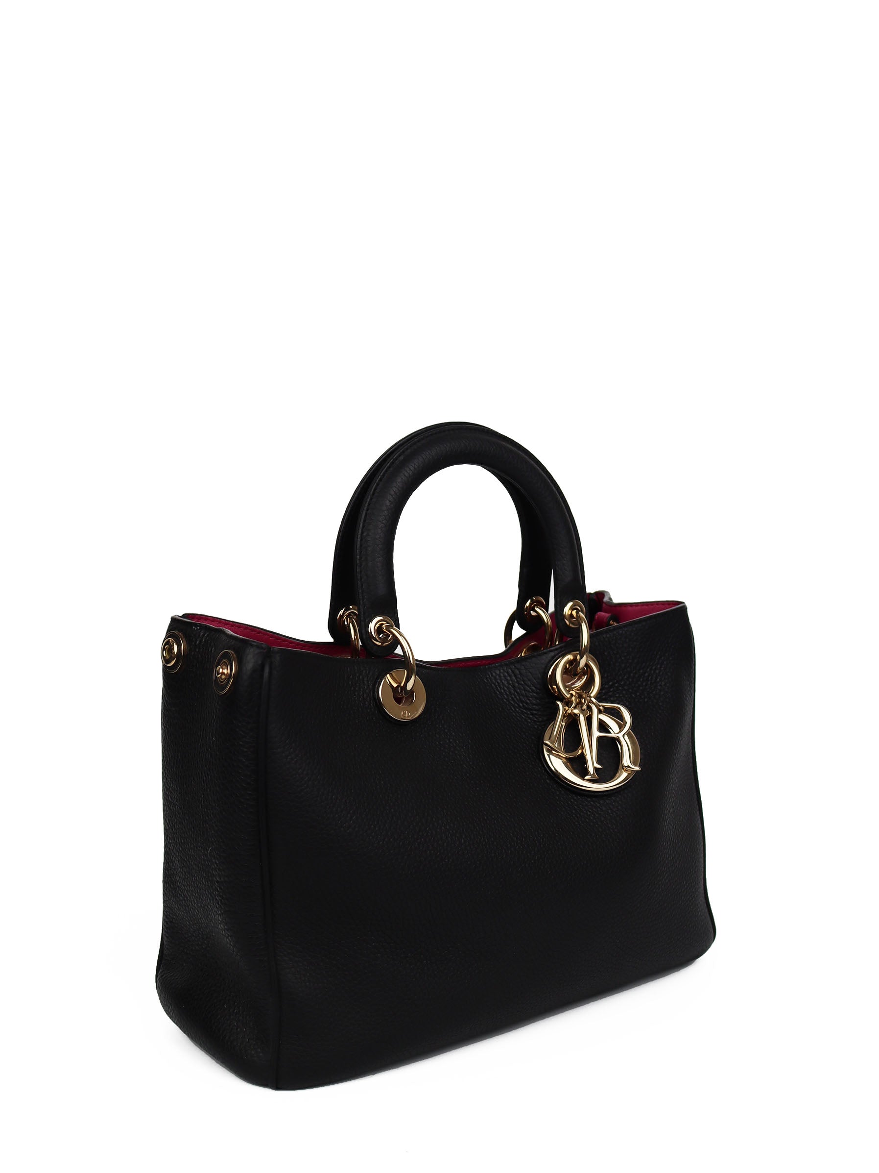 Dior Diorissimo Tote Bag for Women - Luxury Leather Handbag with Top Handle, Perfect for Work, Travel & Everyday Use