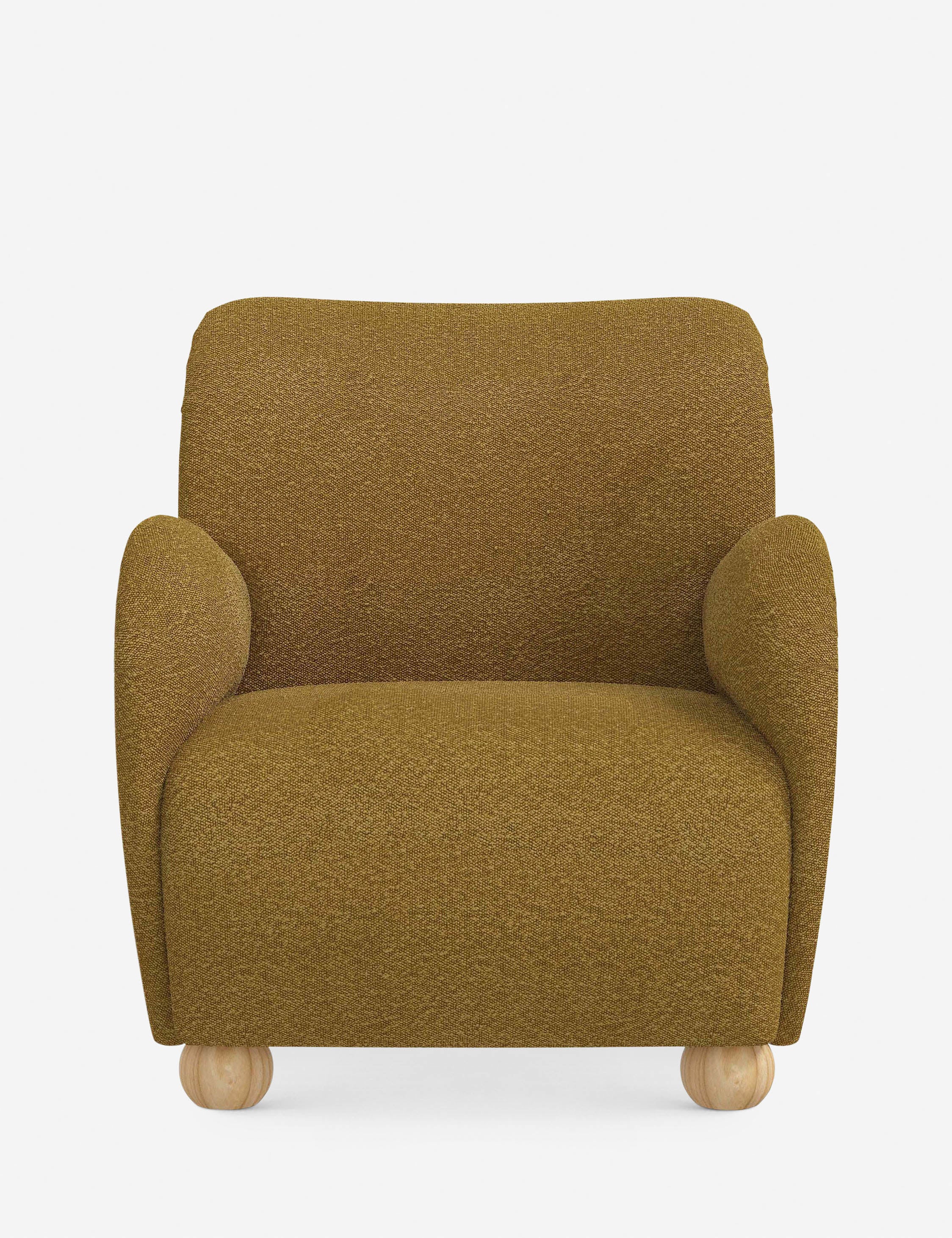 Baird Accent Chair - Modern Upholstered Lounge Chair for Living Room, Bedroom & Office - Comfortable Reading Chair with Sturdy Wooden Legs - Perfect for Relaxing, Entertaining & Home Decor