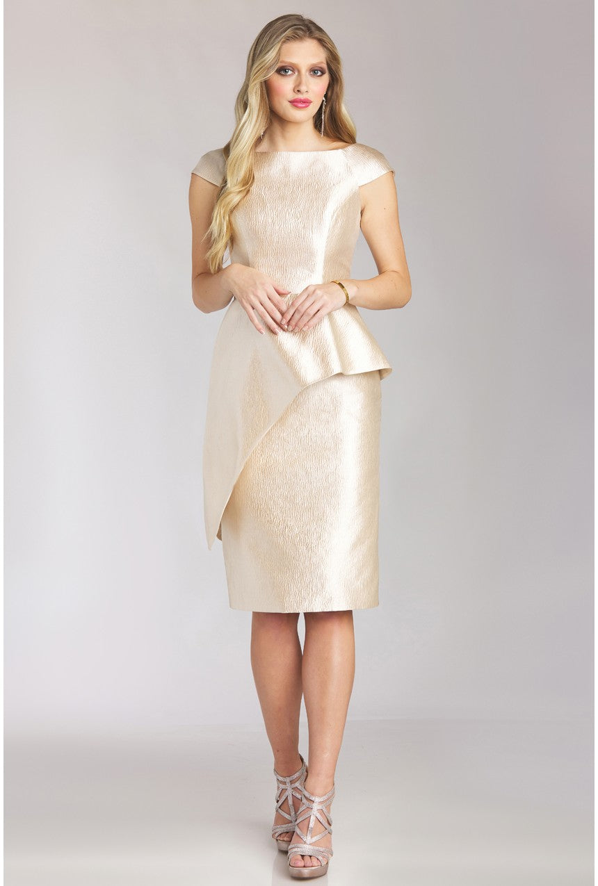 Gia Franco 12212 Elegant Cocktail Length Dress for Women - Perfect for Evening Parties, Weddings & Special Occasions