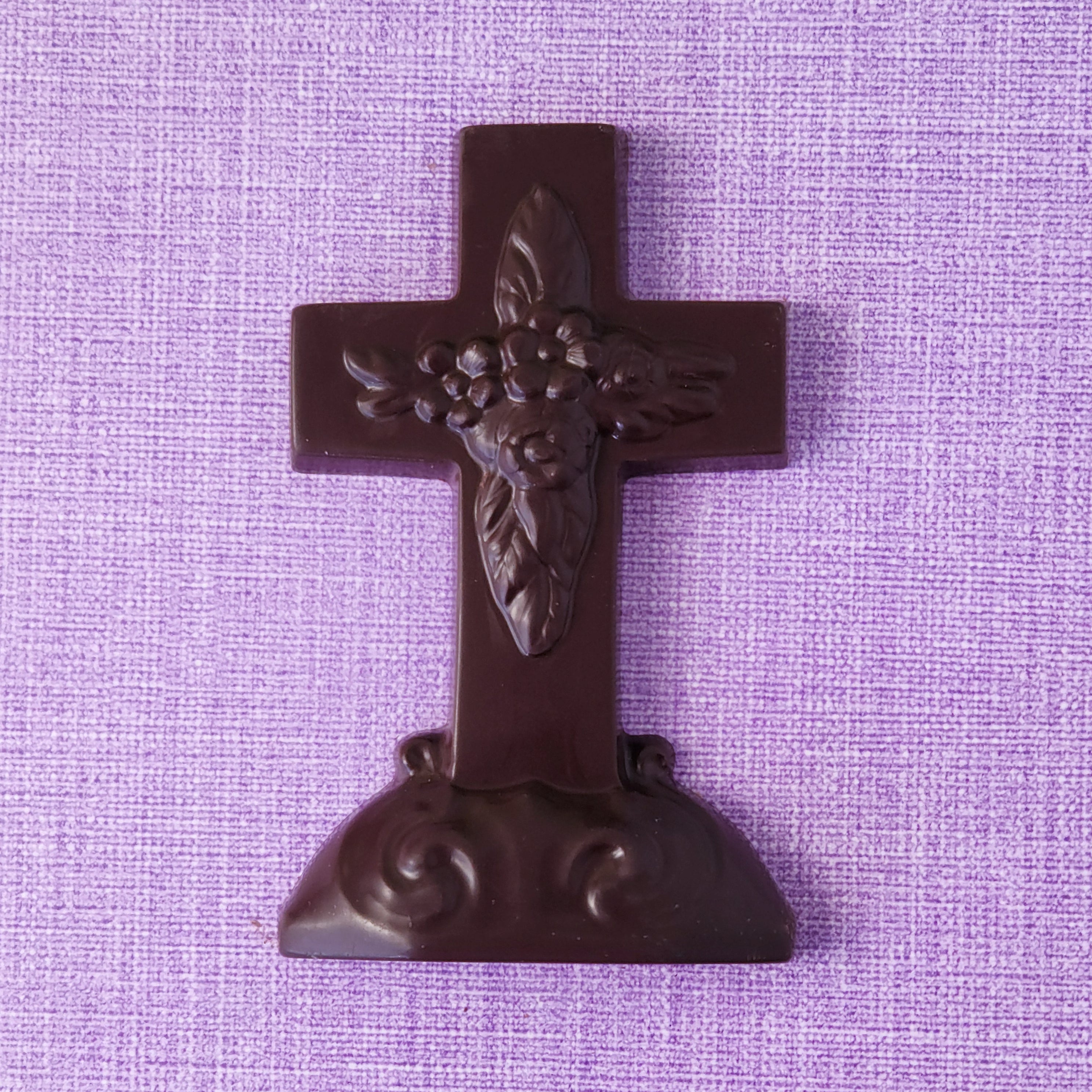 Delicious Chocolate Cross - Large Size for Easter, Christmas & Holiday Gifting - Perfect for Church Events, Family Celebrations & Sweet Treats