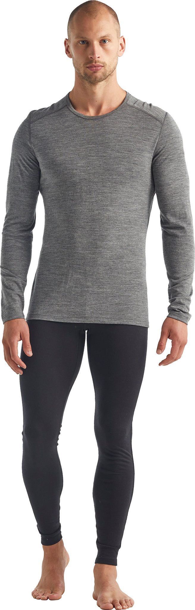 200 Oasis Long Sleeve Crew Neck T-Shirt for Men - Soft Cotton Casual Shirt - Perfect for Everyday Wear, Work & Outdoor Activities