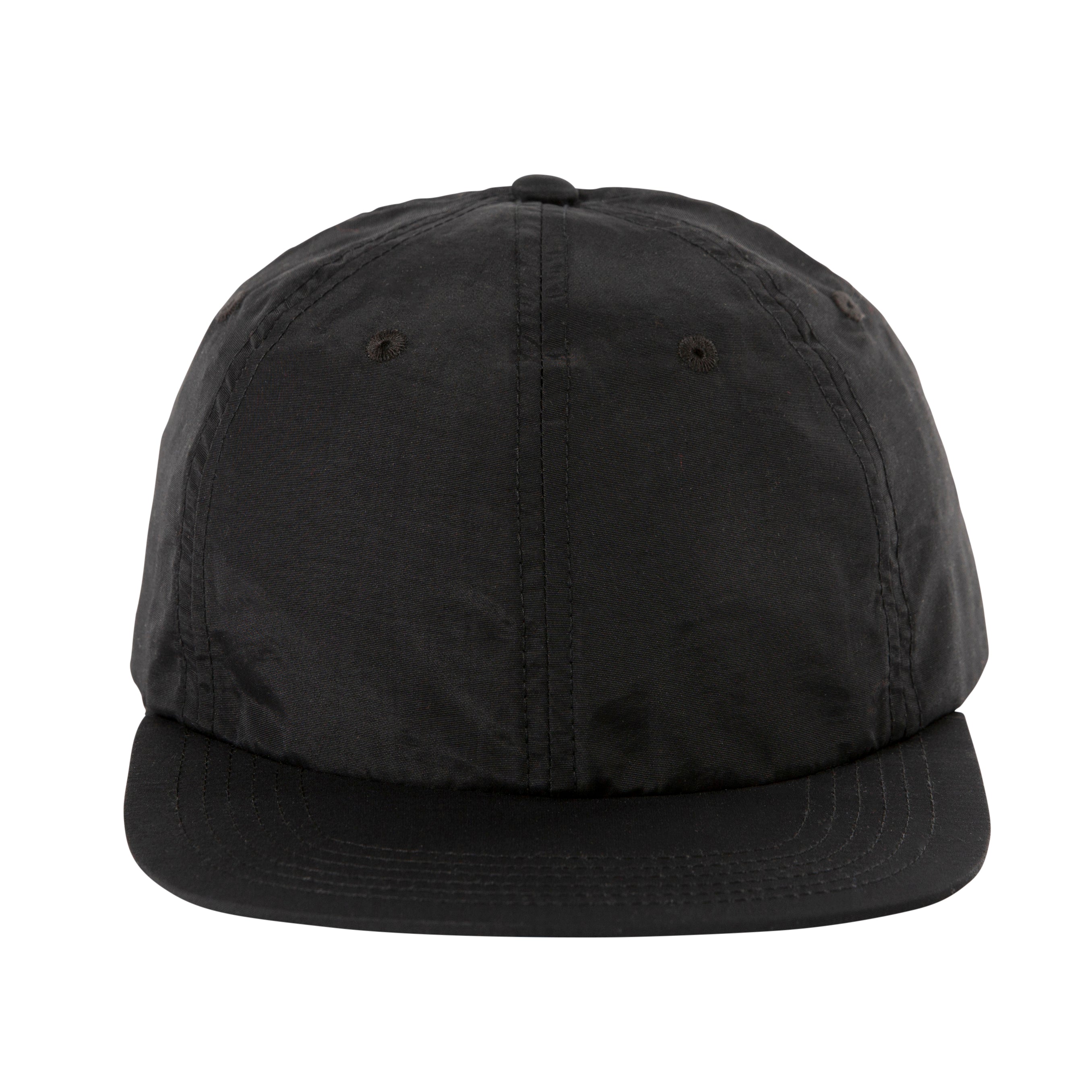 Topo Designs Black Nylon Ball Cap - Lightweight & Durable Adjustable Baseball Hat for Outdoor, Hiking & Casual Wear