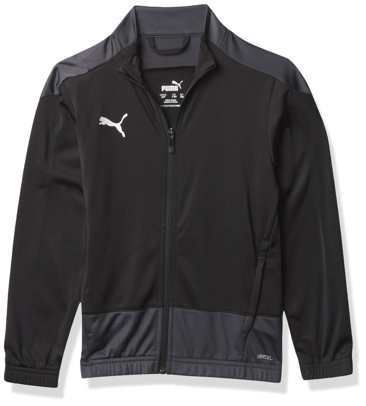 PUMA Unisex Youth Teamgoal 23 Training Jacket - Lightweight Waterproof Windbreaker for Boys & Girls - Perfect for Soccer Practice, School Sports & Outdoor Activities