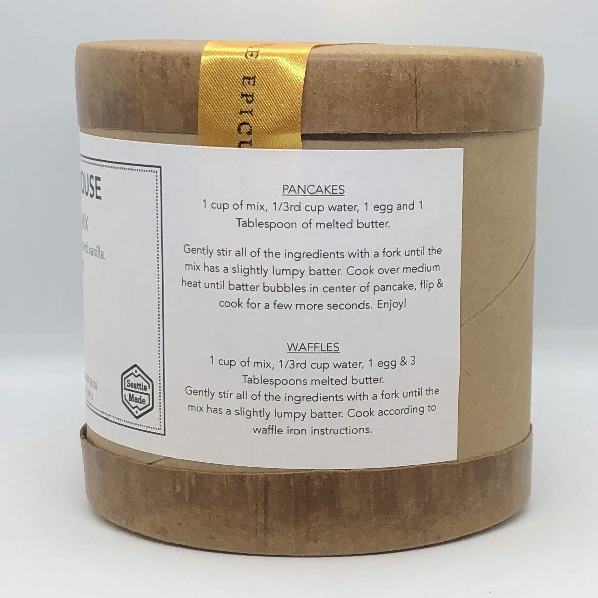 Original Farmhouse Pancake & Waffle Baking Mix by Belle Epicurean - 16oz | Homemade Breakfast & Brunch Mix for Fluffy Pancakes & Crispy Waffles | Perfect for Family Gatherings & Weekend Brunches