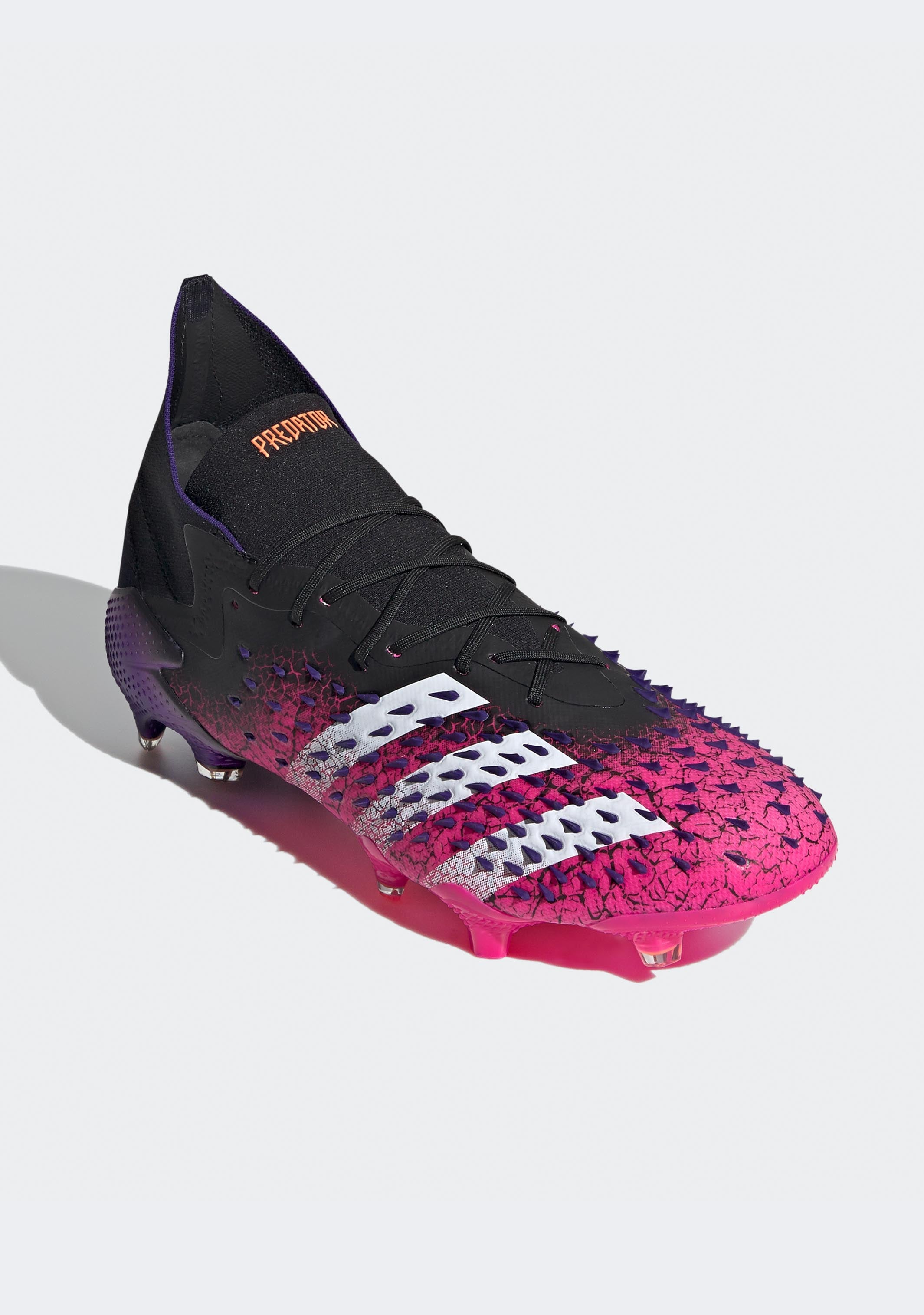 Adidas Predator Freak.1 FG Soccer Cleats for Men - Firm Ground Football Shoes for Artificial Grass & Outdoor Matches - Perfect for Training & Competitive Play