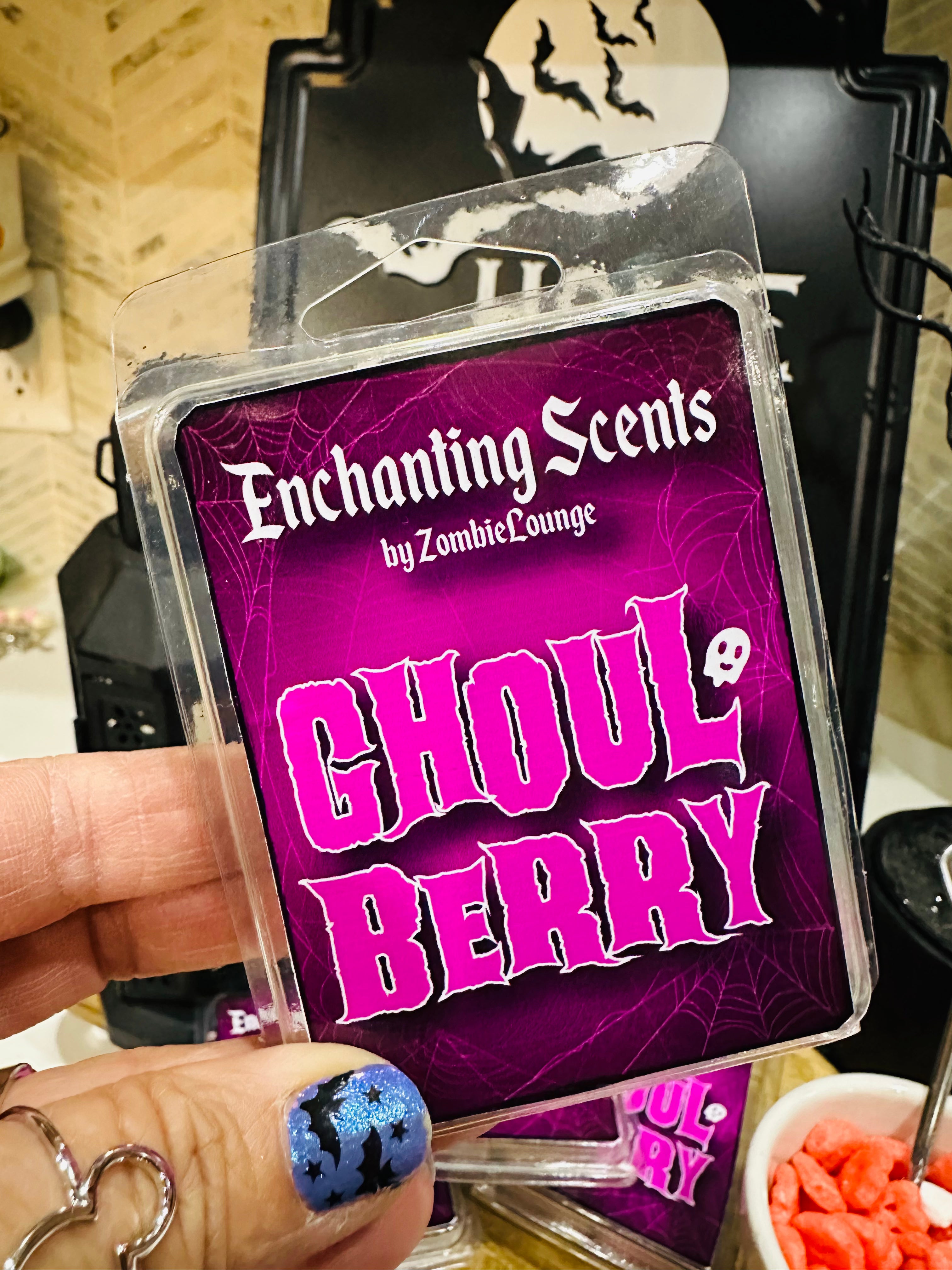 Ghoul Berry Scented Wax Melts for Home Fragrance - Halloween Wax Cubes for Warmers, Aromatherapy & Room Decor