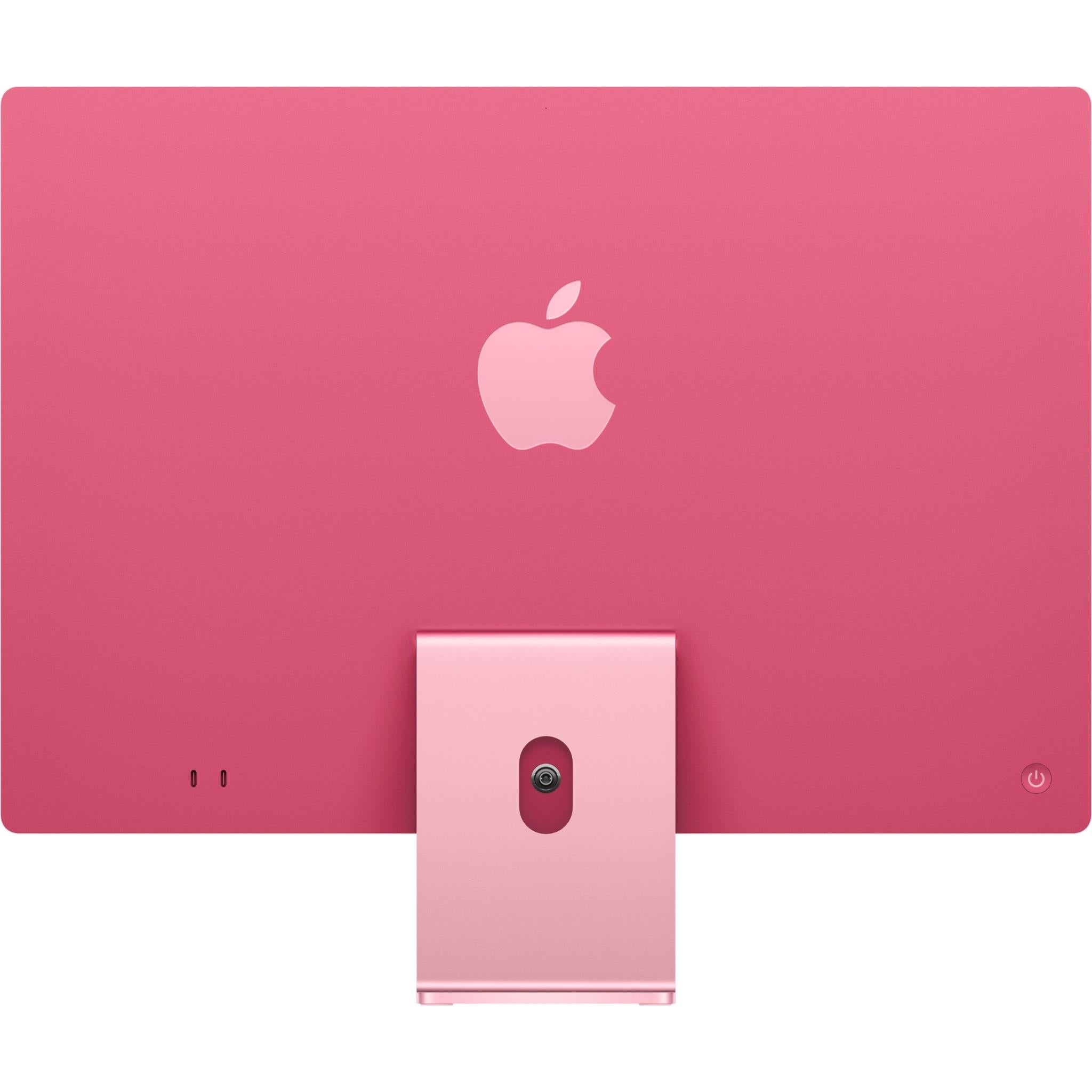 Apple iMac 24-inch (2024) with Retina 4.5K Display, M4 Chip 8-Core CPU, 256GB SSD in Pink - Perfect for Home Office, Graphic Design & Creative Work