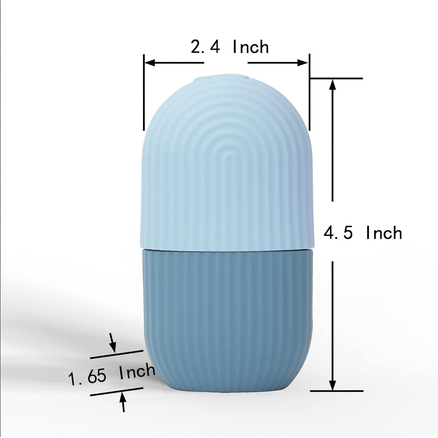 GELATO BEAUTY Ice Face Roller Massager - Cooling Ice Cube Roller for Face, Eyes & Neck Care | Reduces Puffiness, Dark Circles & Migraine Pain | Reusable Silicone Facial Massager for Skincare & Relaxation at Home or Spa
