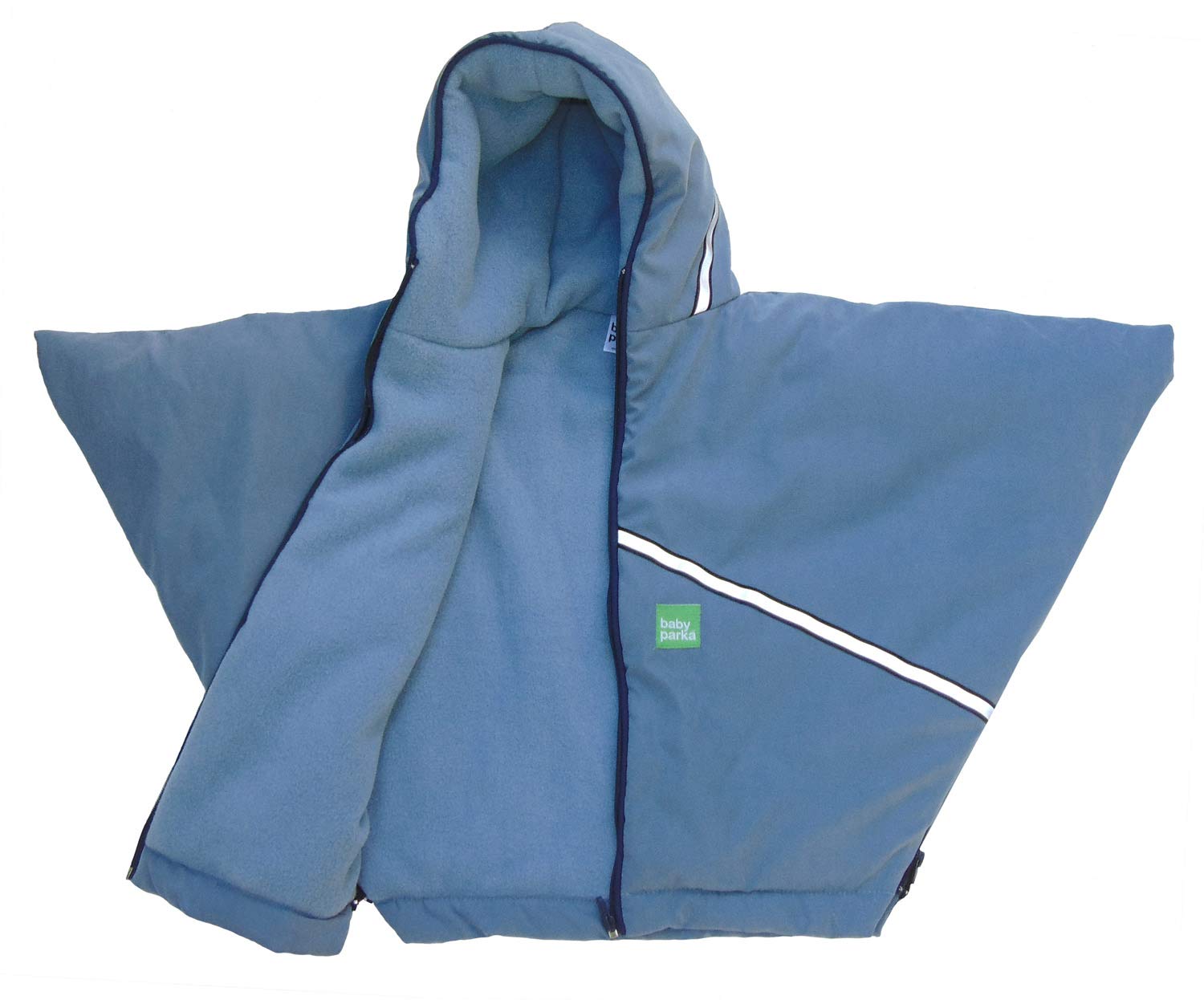 Blue Toddler Car Seat Cover - Soft & Warm Winter Coat for Baby Car Seat Protection - Perfect for Cold Weather, Travel, and Outdoor Adventures