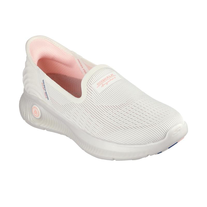 Skechers Slip-On Walking Shoes for Women - Lightweight & Comfortable Go Walk Anywhere Sneakers - Perfect for Travel, Work & Everyday Wear