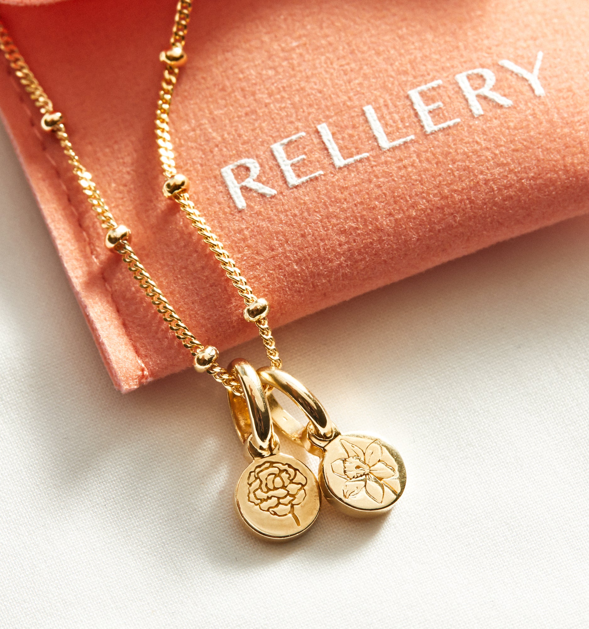 Cherry Blossom Pendant Necklace for Women - Elegant Floral Jewelry Gift for Mom, Wife, Girlfriend - Perfect for Spring, Weddings & Special Occasions