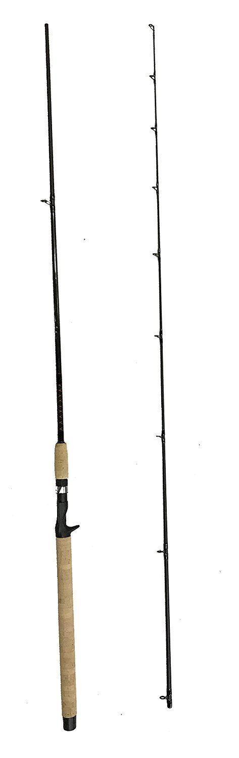 KUFA Sports IM8 Graphite 2-Piece Salmon Steelhead Fishing Rod (8'6
