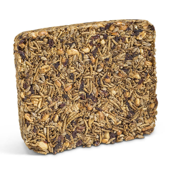 Premium Mealworm Protein Treats for Birds - High-Energy Wild Bird Food - Large Seed Cakes for Outdoor Bird Feeders - Perfect for Backyard Birdwatching & Wildlife Attraction