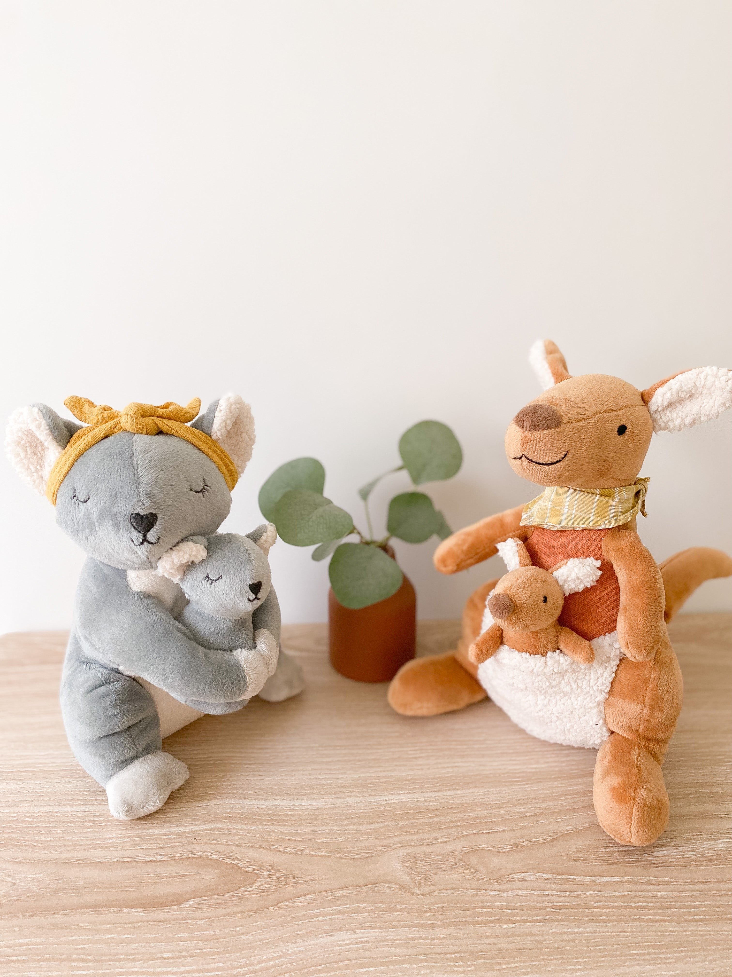 Kolie Koala & Baby Boo - Soft Plush Stuffed Animal Toy for Kids, Cute Koala Teddy Bear Gift for Boys and Girls - Perfect for Nursery Decor, Birthday Presents and Cuddling Companions