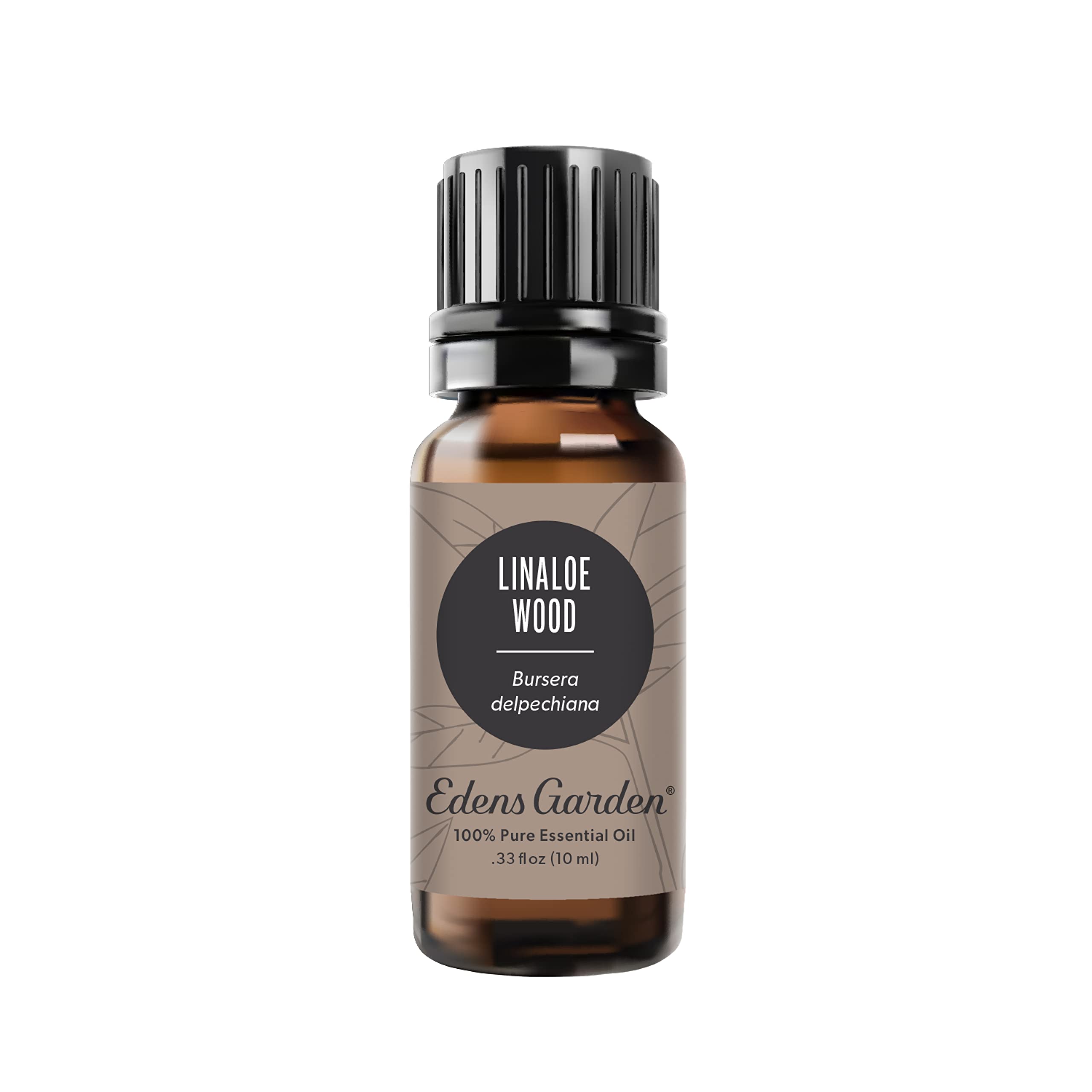 Edens Garden 100% Pure Linaloe Wood Essential Oil - Undiluted, Natural, Therapeutic Grade for Aromatherapy, Diffusers, Skin Care, Hair & Facial Treatments (10ml / 0.33 fl oz) | Relaxation, Massage & Holistic Wellness