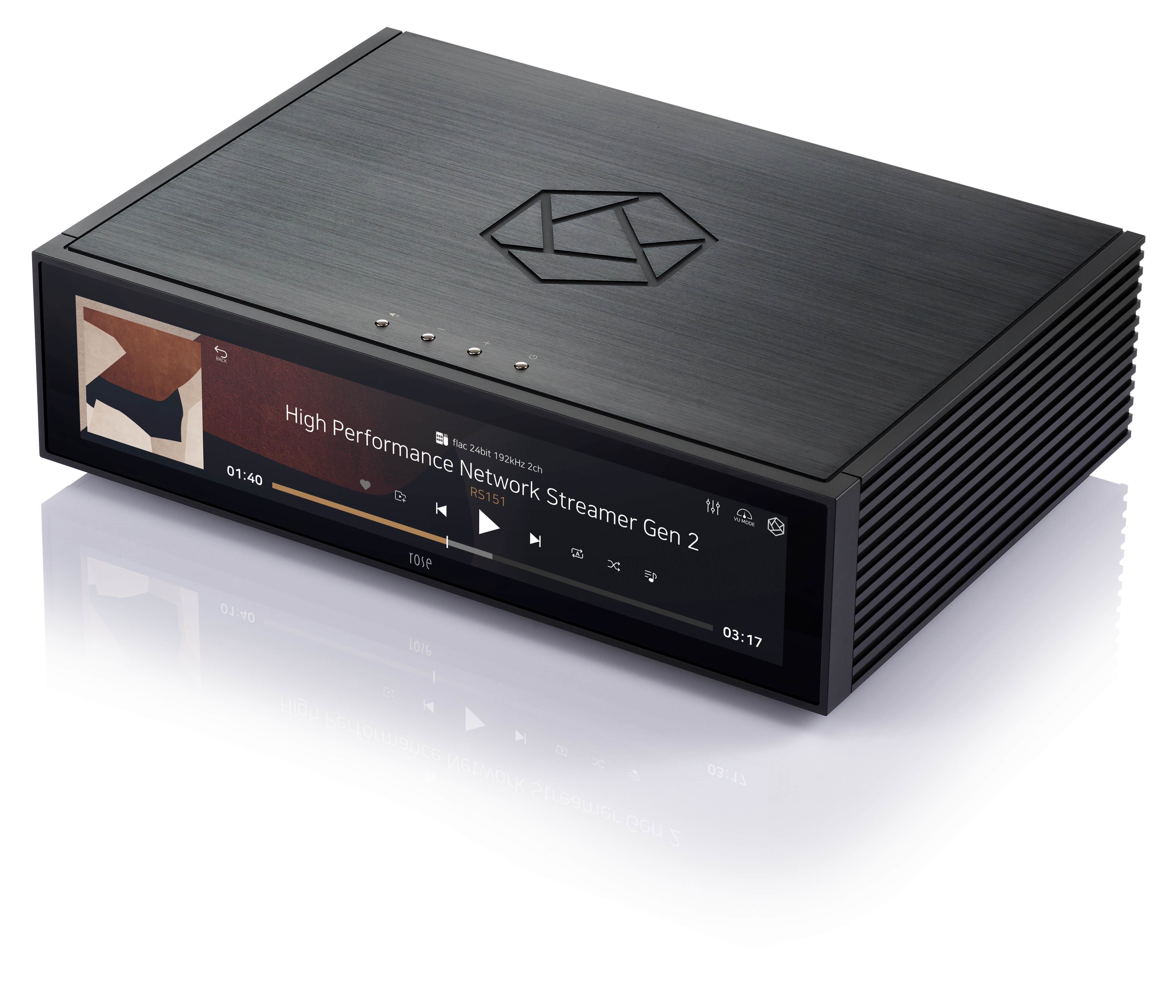 HiFi Rose RS151 High Performance Network Streamer - Premium Audio Streaming Device for Home Theater & Music Enthusiasts | Perfect for Audiophiles & Hi-Fi Systems