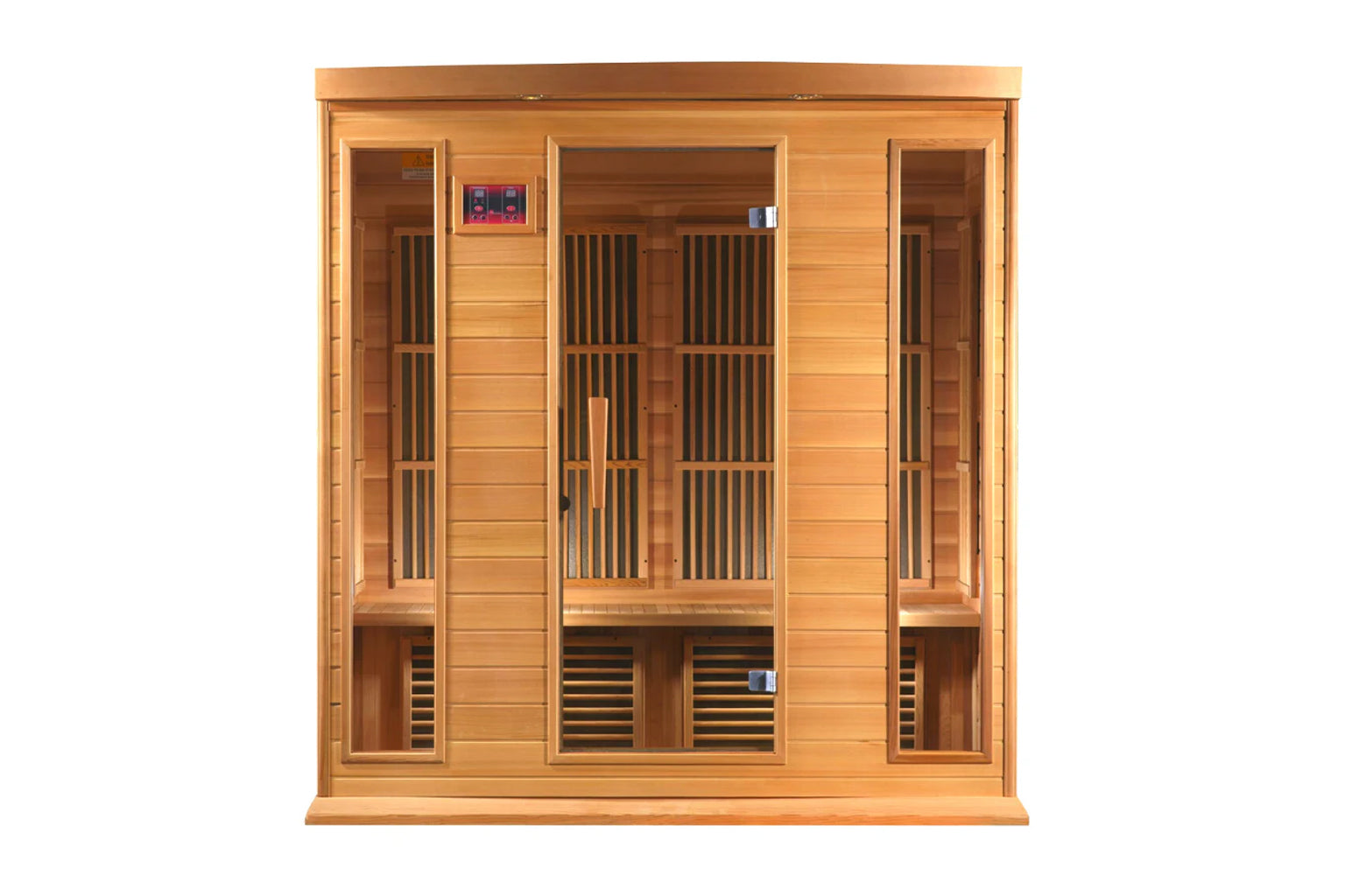 Maxxus Montilemar Edition 3 Person Low EMF FAR Infrared Sauna for Home Relaxation & Detox - Perfect for Wellness & Muscle Recovery