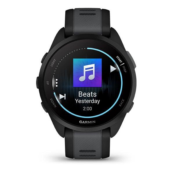 Garmin Forerunner 165 GPS Running Watch - Heart Rate Monitor, Smart Notifications, Music Storage - Perfect for Marathon Training & Outdoor Activities