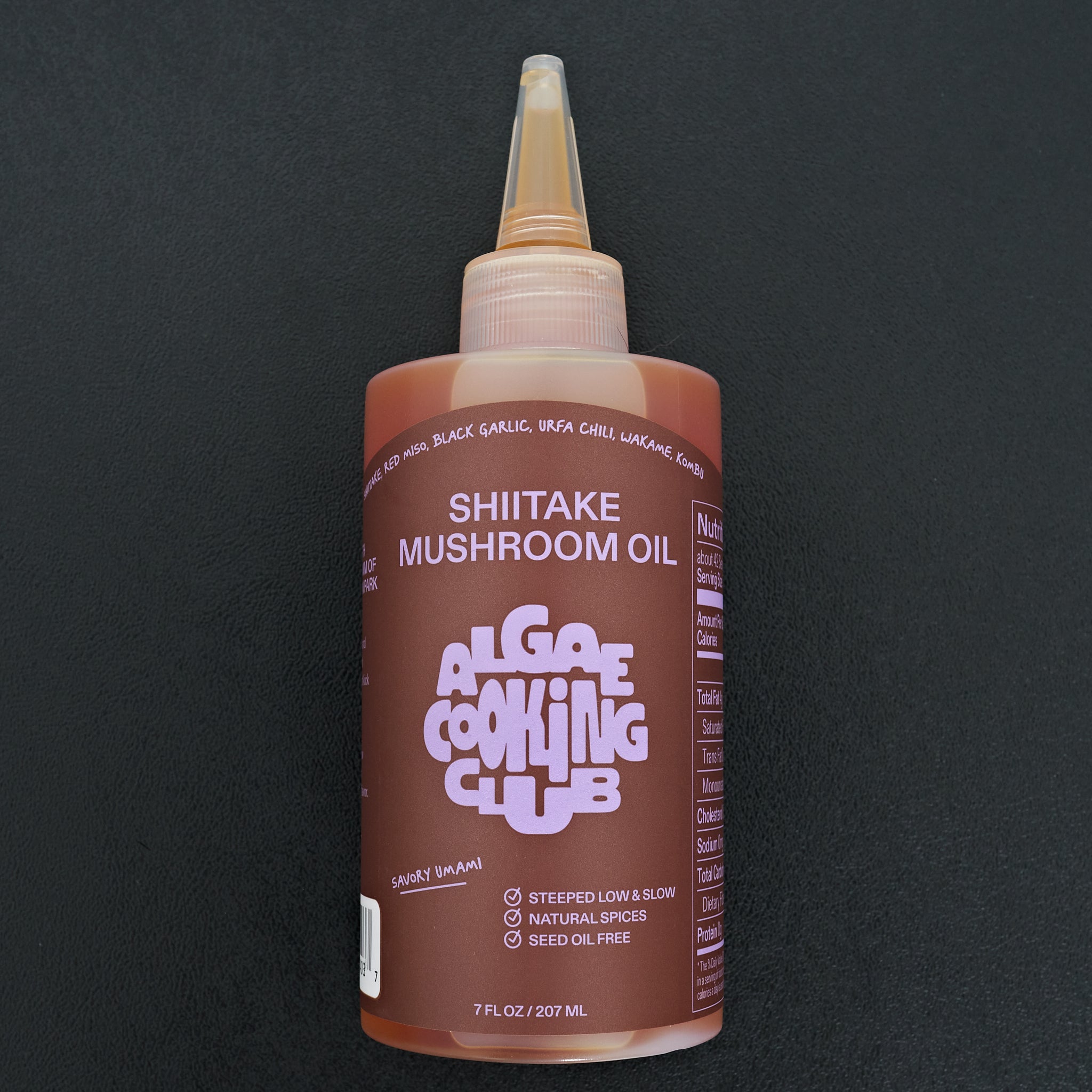 Premium Shiitake Mushroom Oil for Cooking - Organic, Vegan, Gluten-Free - Perfect for Stir-Fry, Salad Dressing & Asian Cuisine