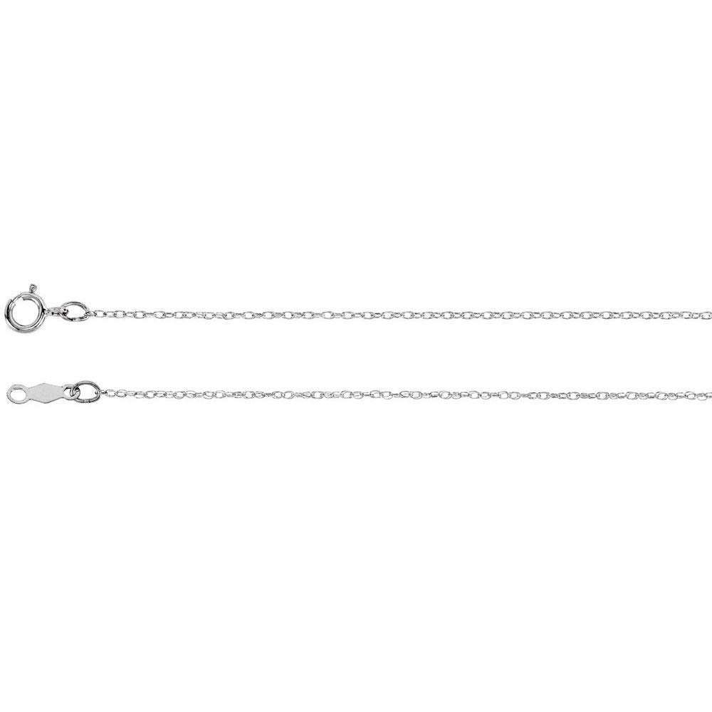 0.75mm Rope Chain Necklace for Women & Men - 14K Gold Plated Stainless Steel Dainty Layering Necklace - Perfect for Everyday Wear, Gifts & Special Occasions