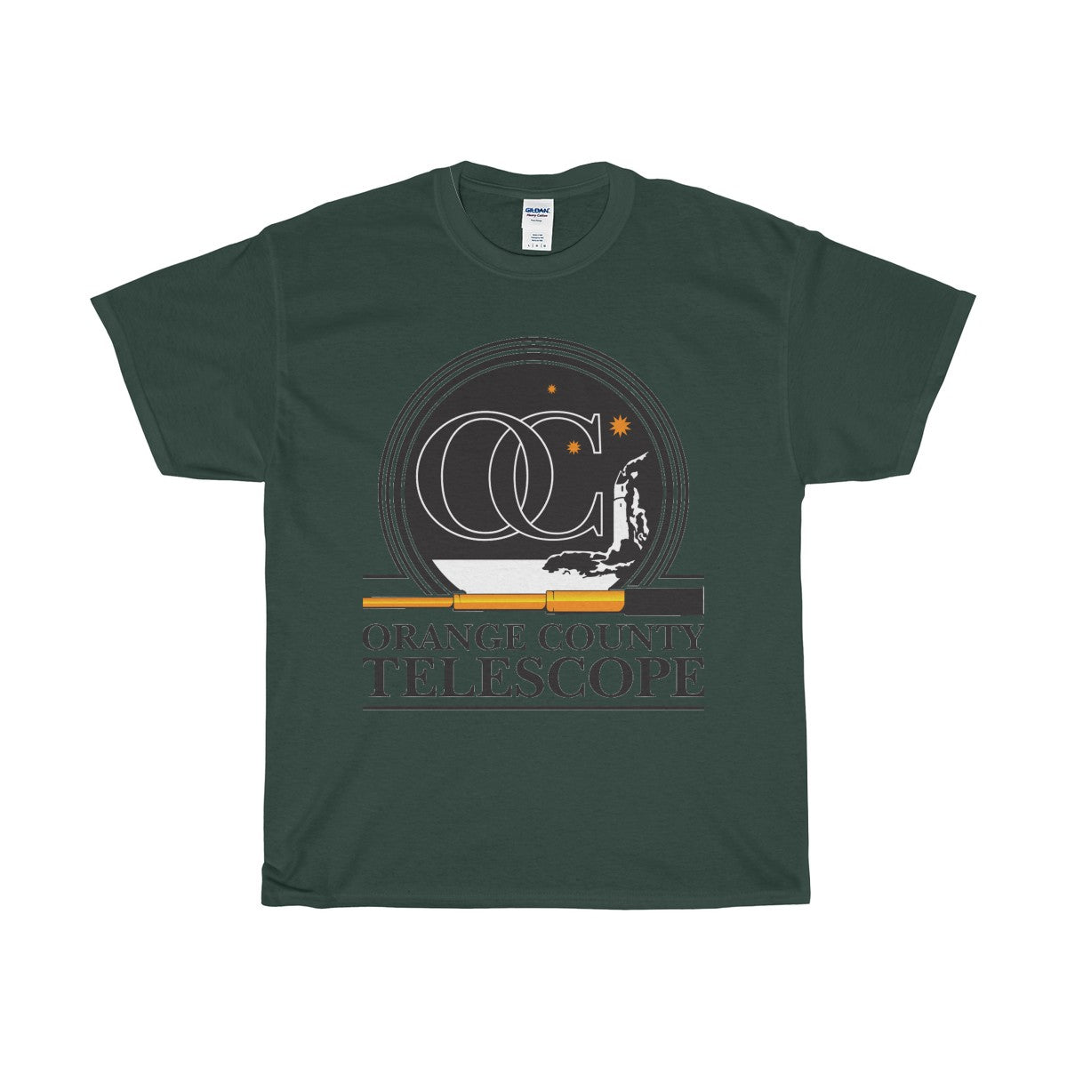 OC Telescope Tee - Comfortable Cotton T-Shirt for Stargazing & Astronomy Enthusiasts | Perfect for Outdoor Camping & Casual Wear