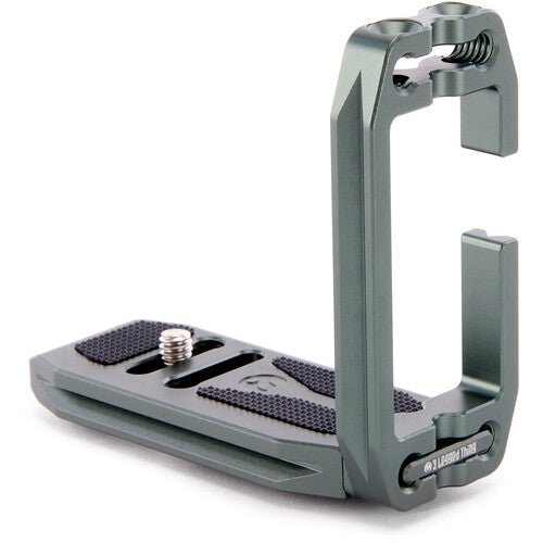 3 Legged Thing Lexie Universal L Bracket for DSLR Cameras - Multi-Function Quick Release Plate (Slate Gray) - Perfect for Tripod Mounting, Vlogging & Photography Accessories