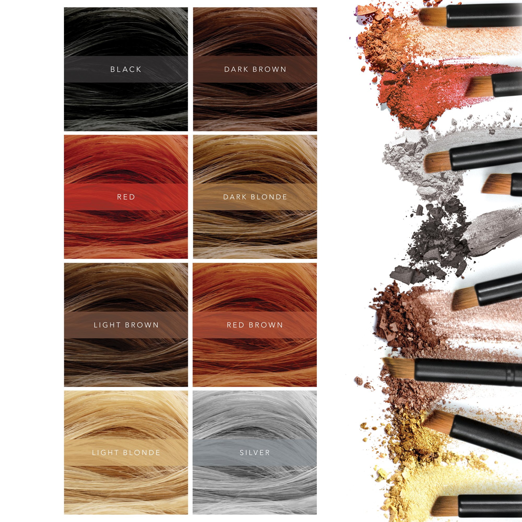 FHI Heat Hair Veil Powder - Volumizing Hair Filler for Thicker, Fuller & Healthier Looking Hair - Instant Root Coverage & Styling Solution for Fine or Thin Hair - Perfect for Daily Use & Special Occasions